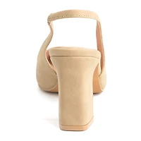 New York & Company Womens Theresa Heeled Sandals