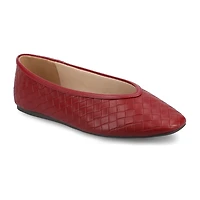 Journee Collection Fortune Womens Almond Closed Toe Ballet Flats