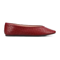 Journee Collection Fortune Womens Almond Closed Toe Ballet Flats