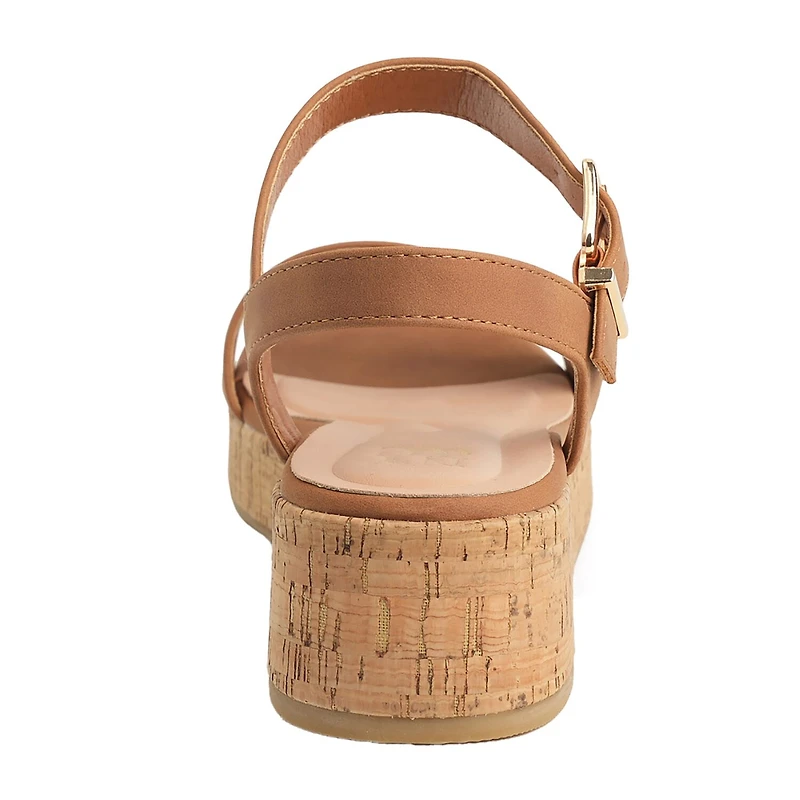 New York & Company Womens Halina Wedge Sandals