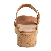 New York & Company Womens Halina Wedge Sandals