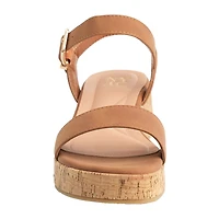 New York & Company Womens Halina Wedge Sandals