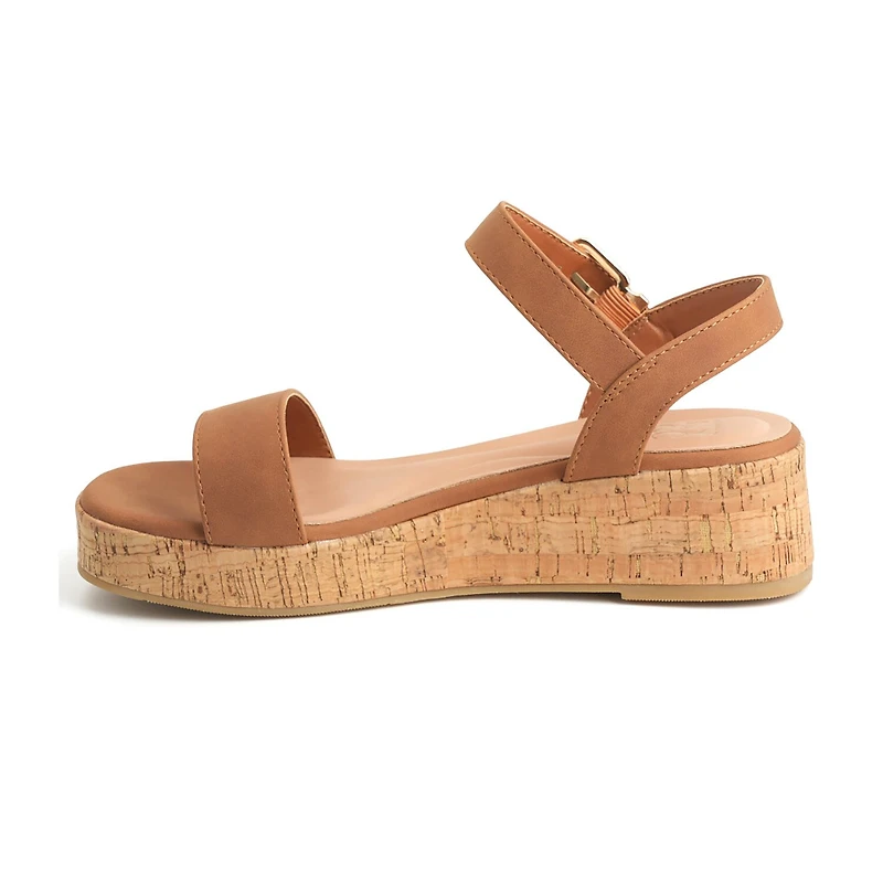 New York & Company Womens Halina Wedge Sandals