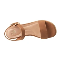 New York & Company Womens Halina Wedge Sandals