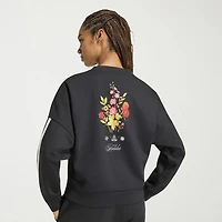 adidas Womens Crew Neck Long Sleeve Sweatshirt