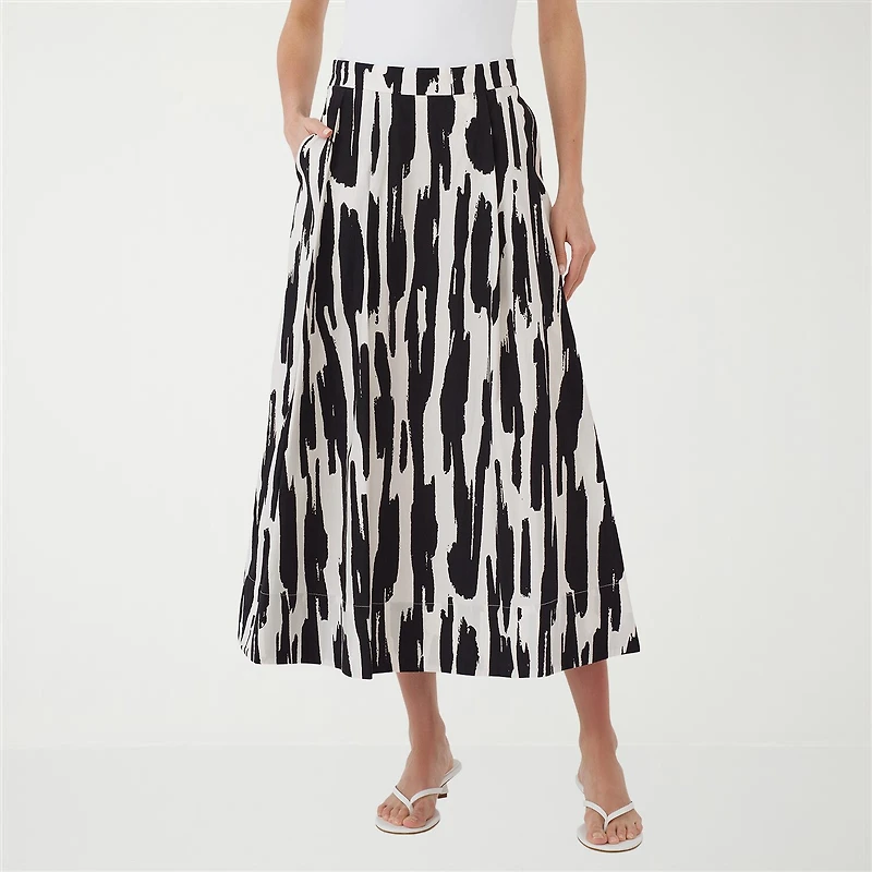 RM Rebecca Minkoff Womens Midi Pencil Skirt