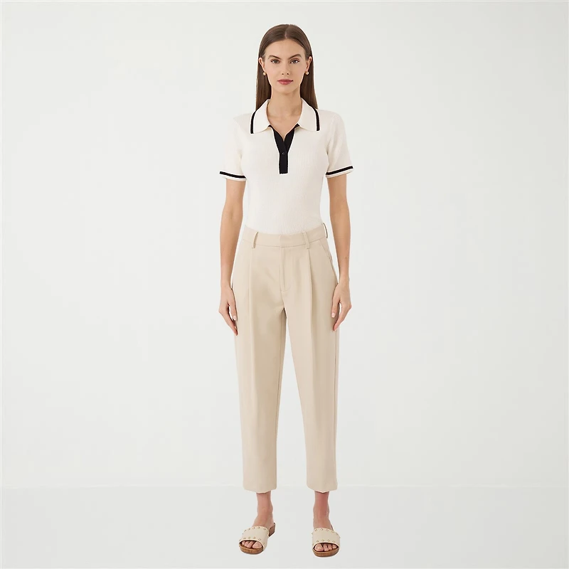 RM Rebecca Minkoff Womens Tapered High Rise Ankle Pant