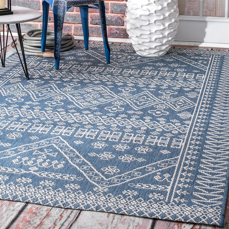 nuLoom Kandace Outdoor Rectangular Rug