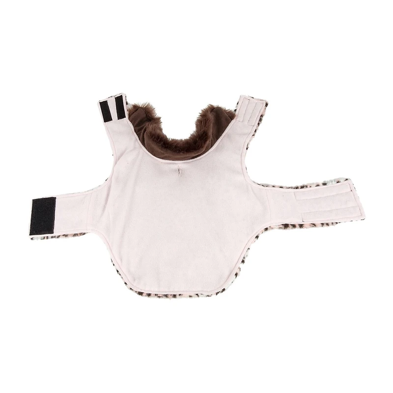 Pet Life ® Luxe 'Furracious' Cheetah Patterned Faux Mink Dog Coat