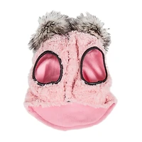 Pet Life ® Luxe 'Pinkachew' Charming Designer Mink Fur Dog Coat Jacket