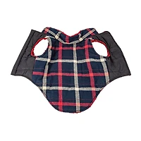 Pet Life ® 'Allegiance' Classical Plaided Insulated Dog Coat Jacket