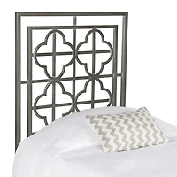 Lucinda Metal Tufted Nailhead Trim Headboard