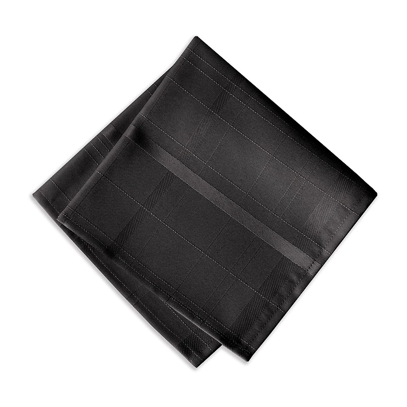 Threadmade Elegance Plaid Damask 4-pc. Napkins