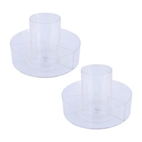 Kenney Storage Made Simple Lazy Susan 360 Rotating Countertop Bathroom Organizer