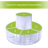 Kenney Storage Made Simple Lazy Susan 360 Rotating Countertop Bathroom Organizer
