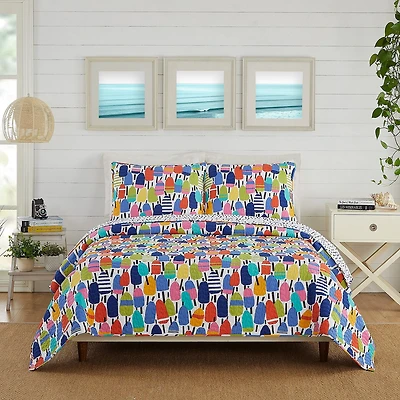 Makers Collective Buoys Reversible Quilt Set