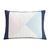 Makers Collective Diamond Patchwork 3-pc. Reversible Quilt Set
