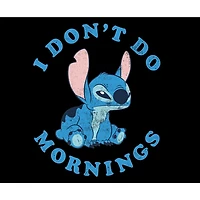 Disney Collection Stitch Mornings 27 Oz Stainless Steel Travel Mug