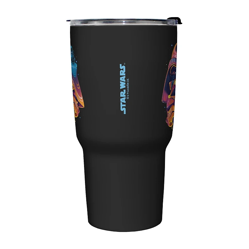 Disney Collection Star Wars Color Melted Vader 27 Oz Stainless Steel Travel Mug