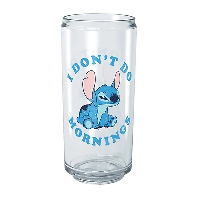 Disney Collection Stitch Mornings 16 Oz Tritan Cup 2pc Set