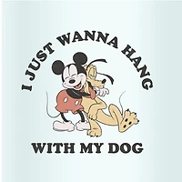 Disney Collection Mickey Dog Fill Lover 16 Oz Tritan Cup 2pc Set