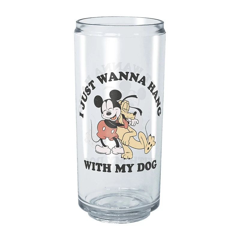 Disney Collection Mickey Dog Fill Lover 16 Oz Tritan Cup 2pc Set