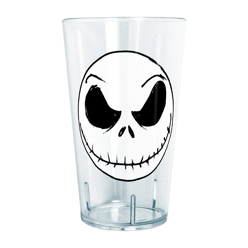 Disney Collection Nightmare Before Christmas Big Face Jack 24 Oz Tritan Cup 4pc Set