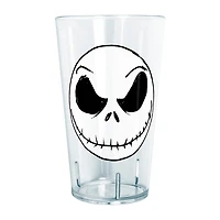 Disney Collection Nightmare Before Christmas Big Face Jack 24 Oz Tritan Cup 4pc Set