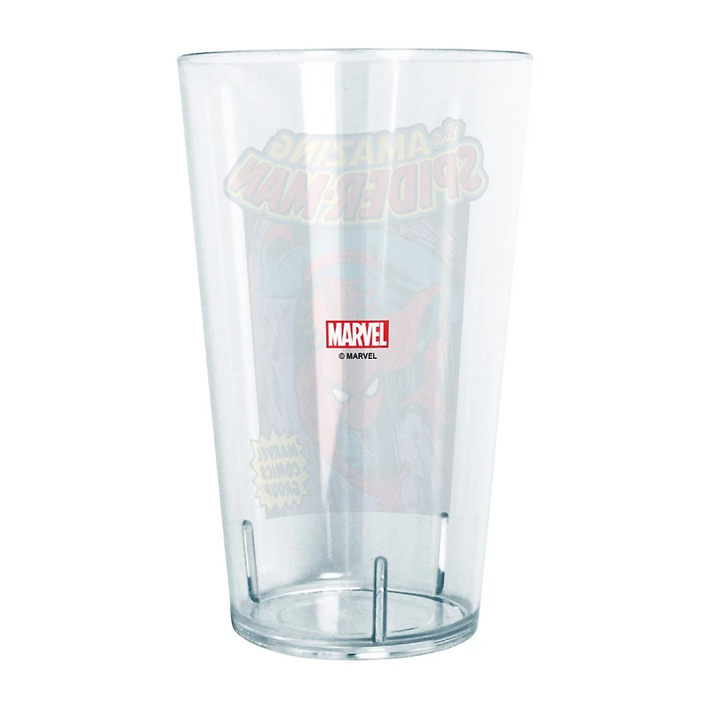 Disney Collection Marvel Spidey Cover 24 Oz Tritan Cup 4pc Set