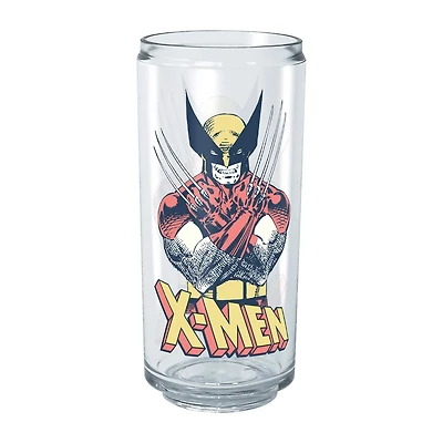 Disney Collection Marvel Wolverine Vintage 16 Oz Tritan Cup 2pc Set