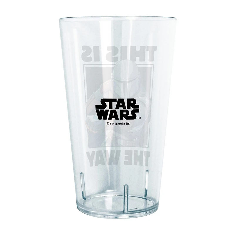 Disney Collection Star Wars The Way 24 Oz Tritan Cup 4pc Set