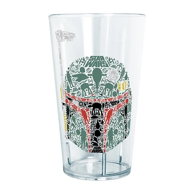 Disney Collection Star Wars Boba Icons 24 Oz Tritan Cup 4pc Set