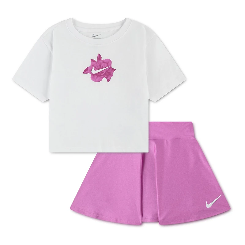 Nike Little Girls 2-pc. Skort Set