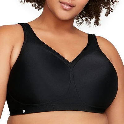 Glamorise Magic Lift® Ultimate Womens Seamless High Support Full Coverage Sports T-Shirt Bra 1006