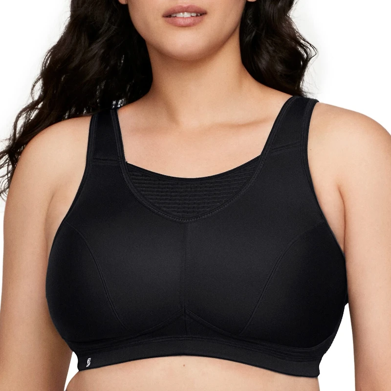 Glamorise Elite Performance Camisole Womens Medium Support Full Coverage Sports Unlined Bra 1067