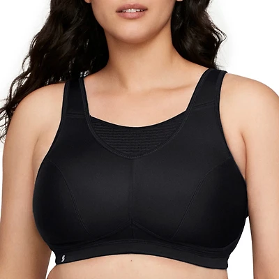 Glamorise Elite Performance Camisole Womens Medium Support Full Coverage Sports Unlined Bra 1067