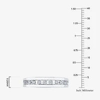 Unisex Adult 3/8 CT. T.W. Natural White Diamond 10K Gold Halo Side Stone Ring Set