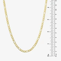 10K Yellow Gold 3.9mm 20-22" Figaro Chain