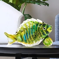 Dale Tiffany Varadero Art Glass Fish Figurine