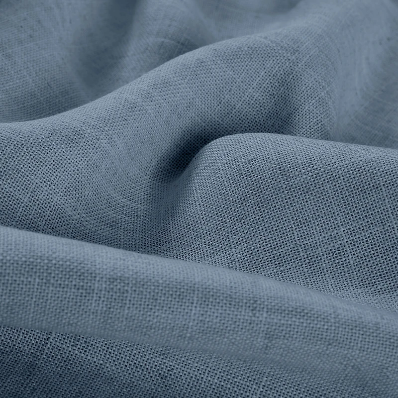 Threadmade Harrow Rod Pocket Back Tab Blackout Single Curtain Panel