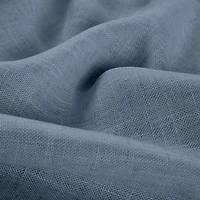 Threadmade Harrow Rod Pocket Back Tab Blackout Single Curtain Panel