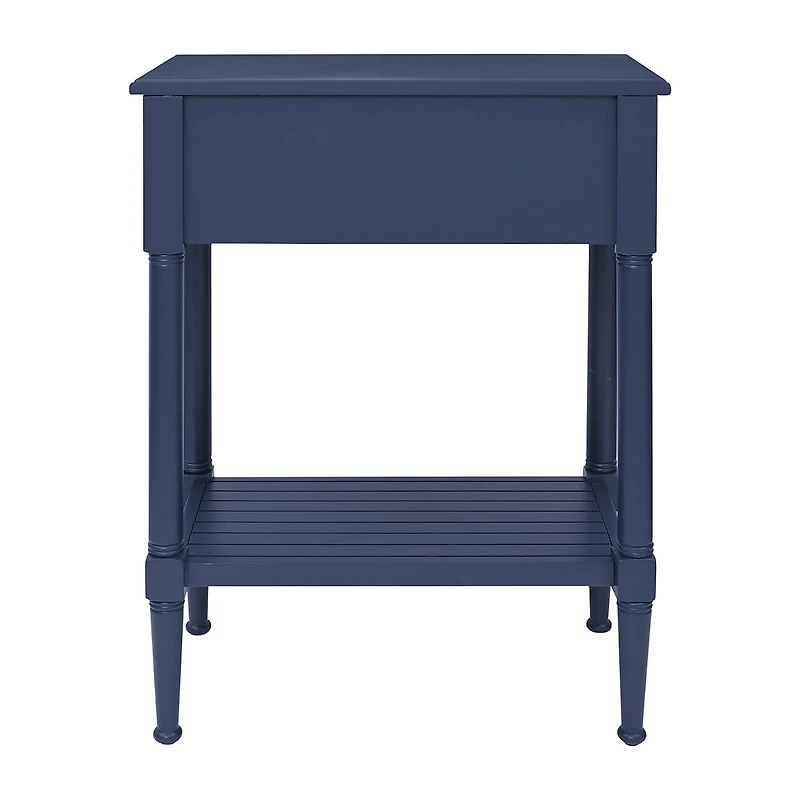 Linon Shangri Storage 1-Drawer End Table