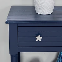 Linon Shangri Storage 1-Drawer End Table