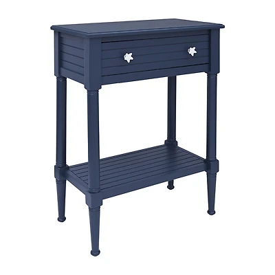 Linon Shangri Storage 1-Drawer End Table