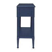 Linon Shangri Storage 1-Drawer End Table
