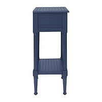 Linon Shangri Storage 1-Drawer End Table