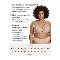 Glamorise MagicLift® Minimizer Wirefree Bra-1003