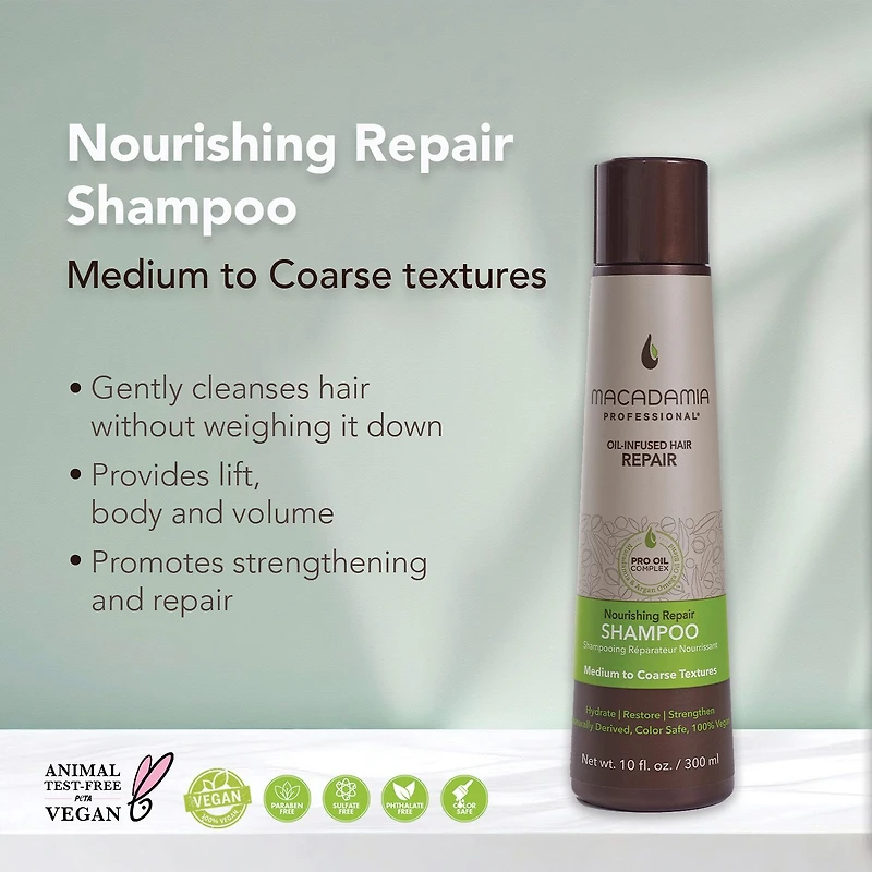 Macadamia Professional Nourishing Repair Shampoo 10 oz.