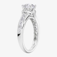 Signature By Modern Bride (F / Vs2) Womens 5 1/2 CT. T.W. Lab Grown White Diamond 10K Gold Round Side Stone Bridal Set