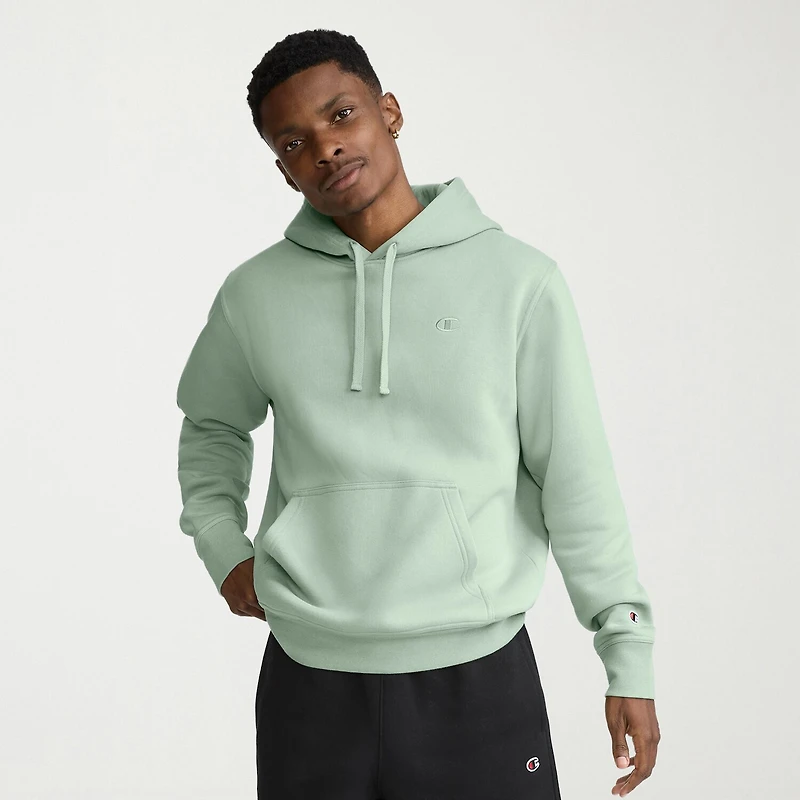 Champion Powerblend Mens Long Sleeve Fleece Active Hoodie